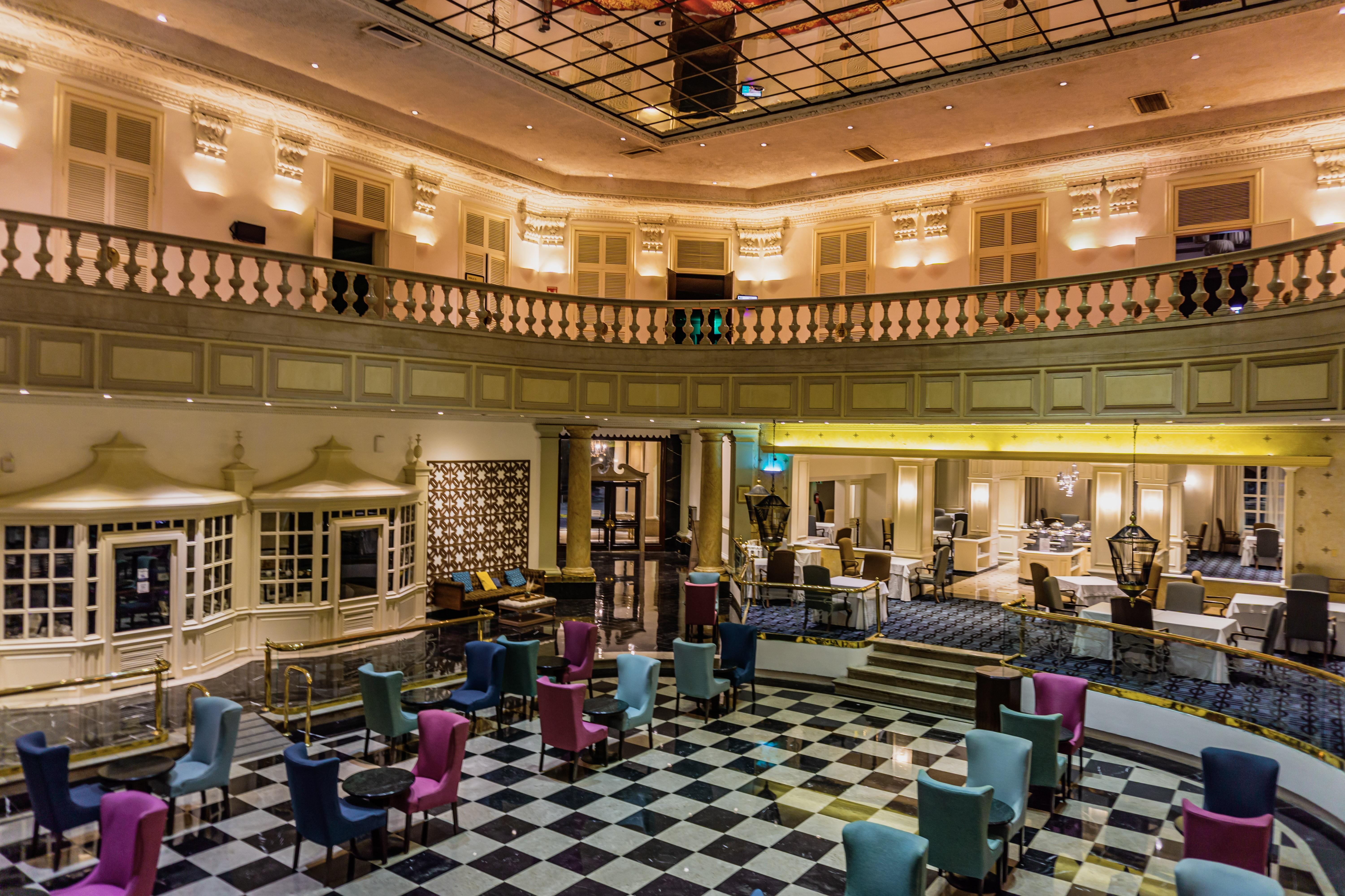 Gamma Monterrey Gran Hotel Ancira Eksteriør bilde The lobby of the hotel