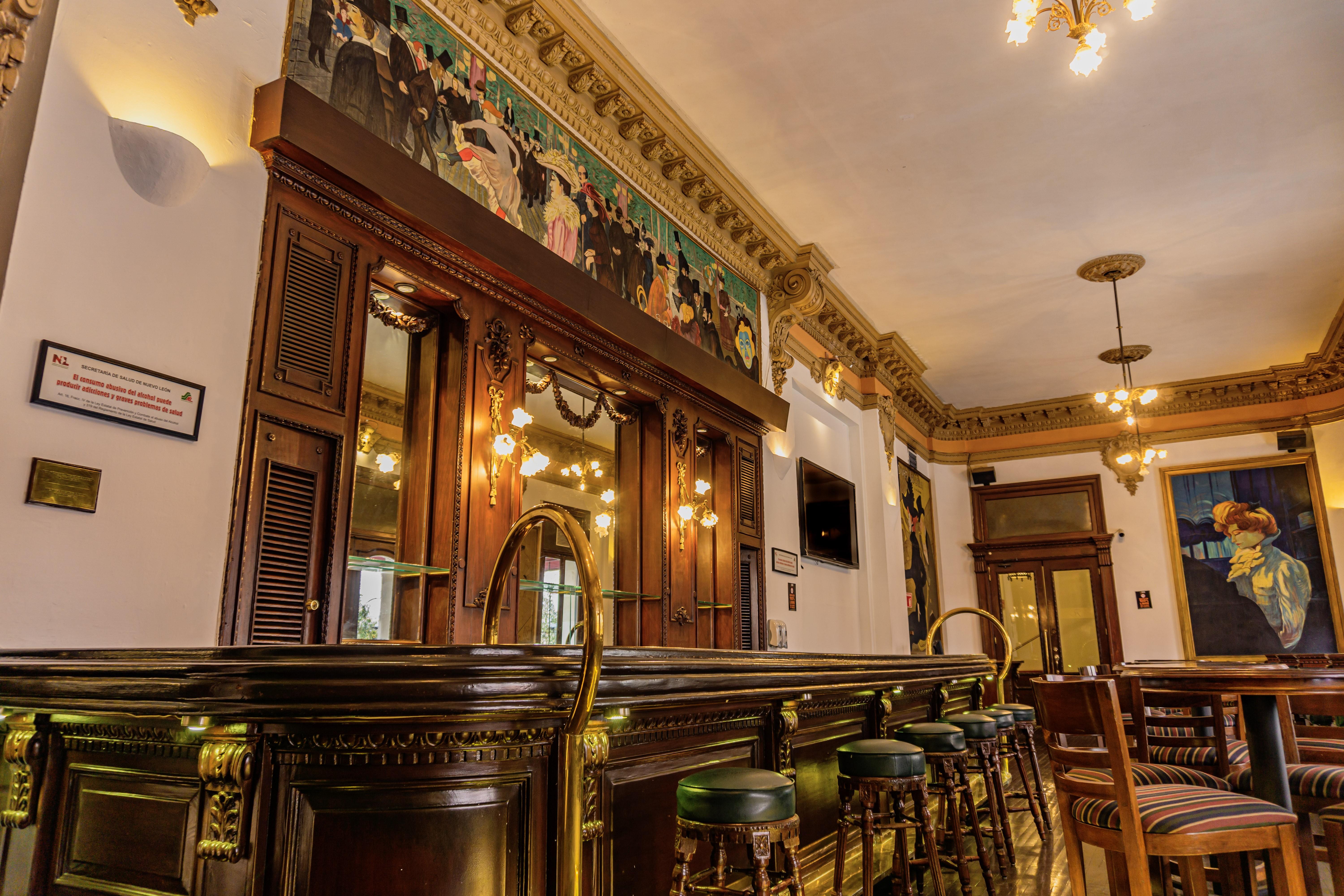 Gamma Monterrey Gran Hotel Ancira Eksteriør bilde The bar at the 21 Club