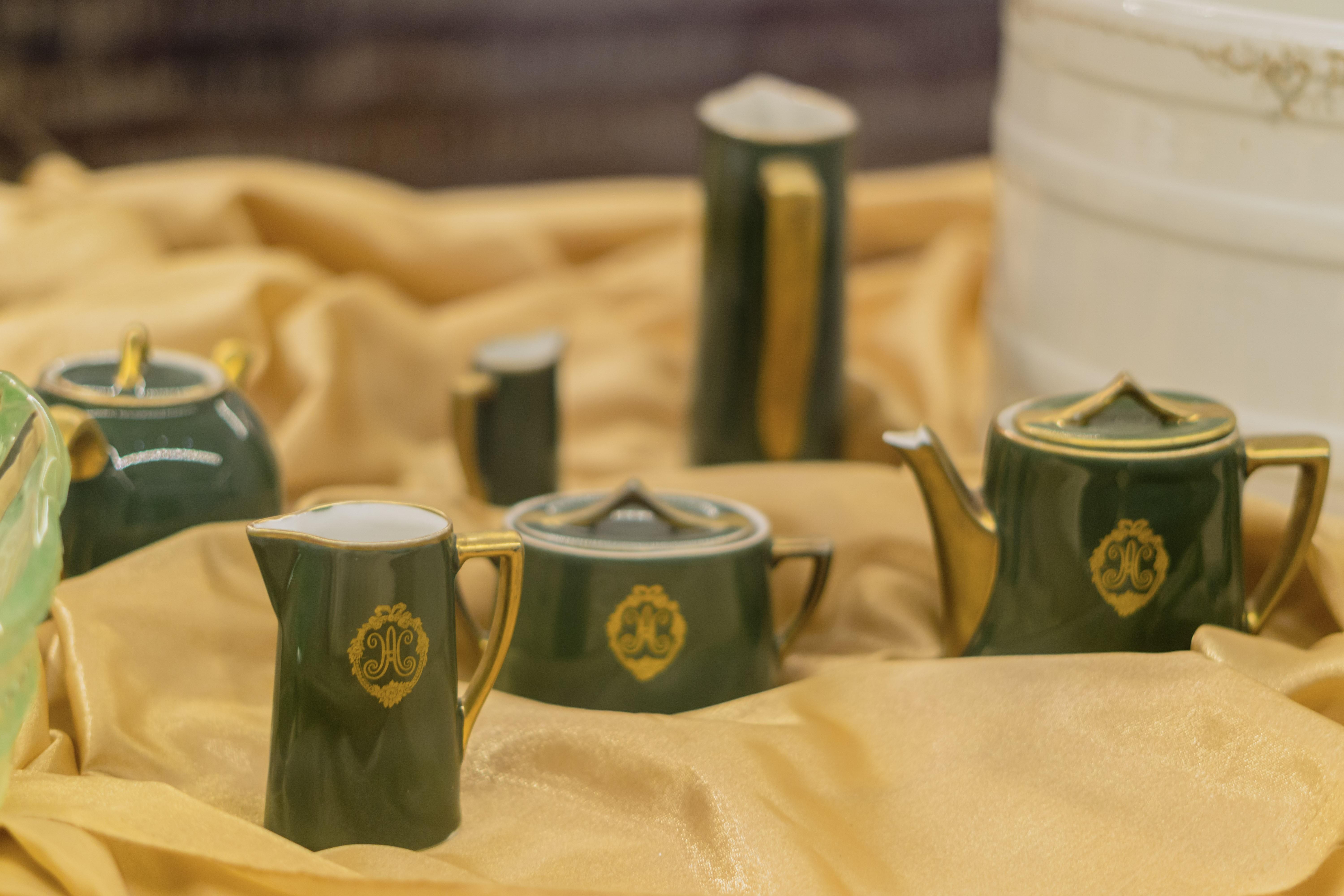 Gamma Monterrey Gran Hotel Ancira Eksteriør bilde Tea set