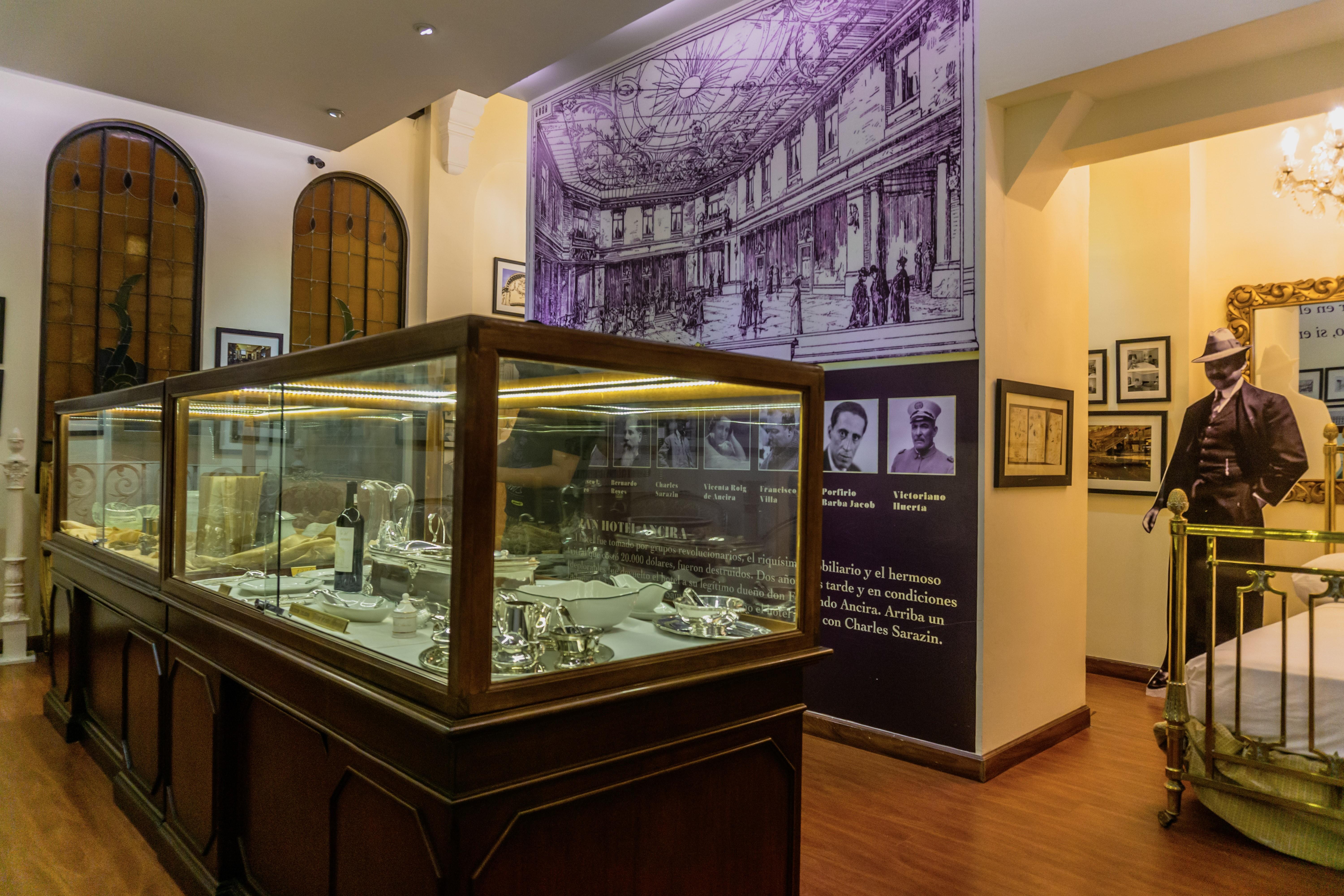 Gamma Monterrey Gran Hotel Ancira Eksteriør bilde The interior of the museum