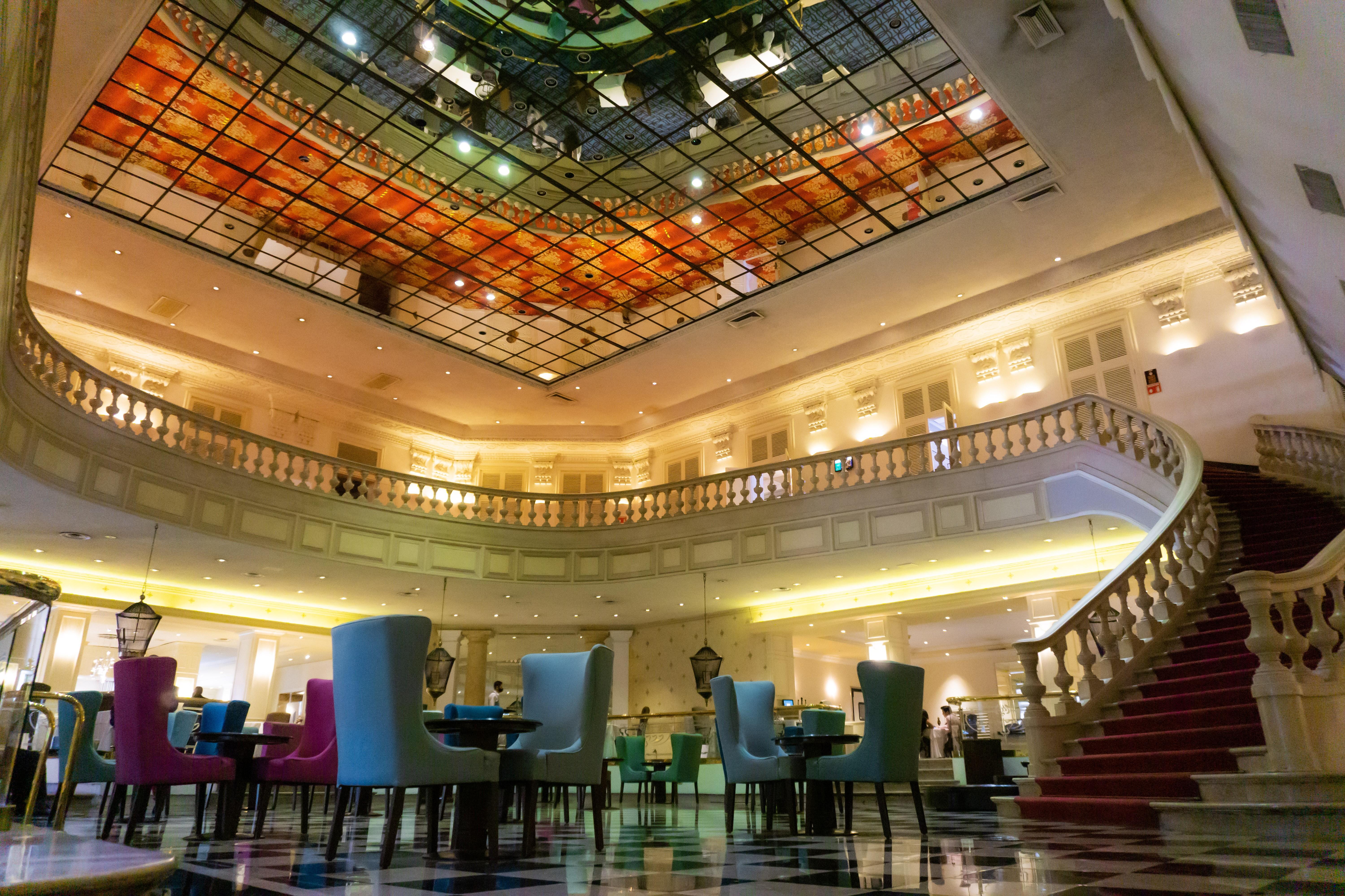 Gamma Monterrey Gran Hotel Ancira Eksteriør bilde The lobby of the hotel